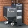 Cazane pe combustibil solid cu ardere indelundata. Producator Polonia Galmet. Stropuva, Lituania